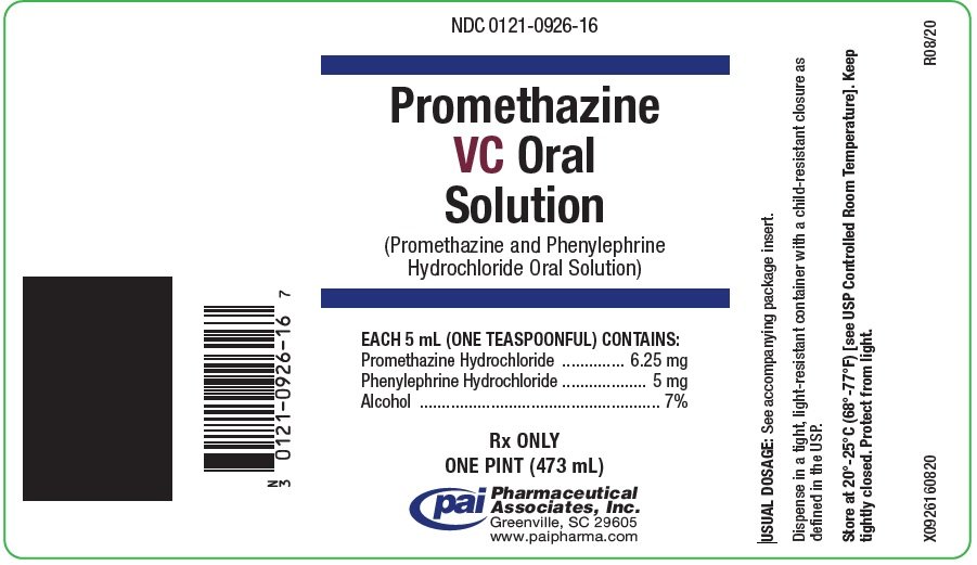 promethazine hydrochloride oral solution usp color